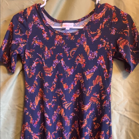 LuLaRoe Other - purple patterned LuLaRoe dress